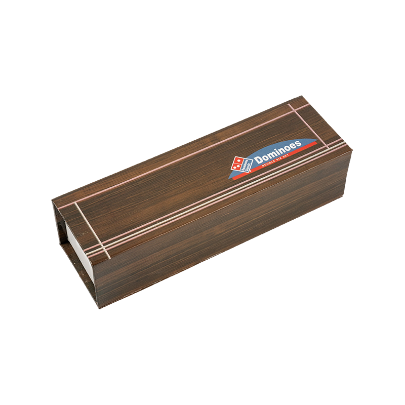 Kresbateľné mini dvojité šesť domino v papieri