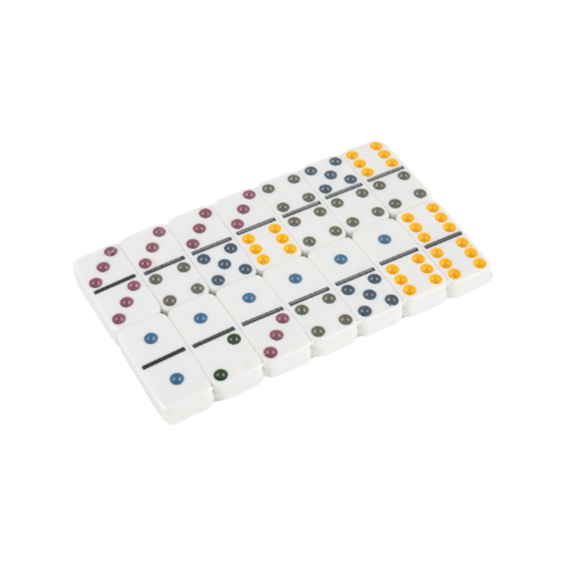 Základná farebná bodka domino hra